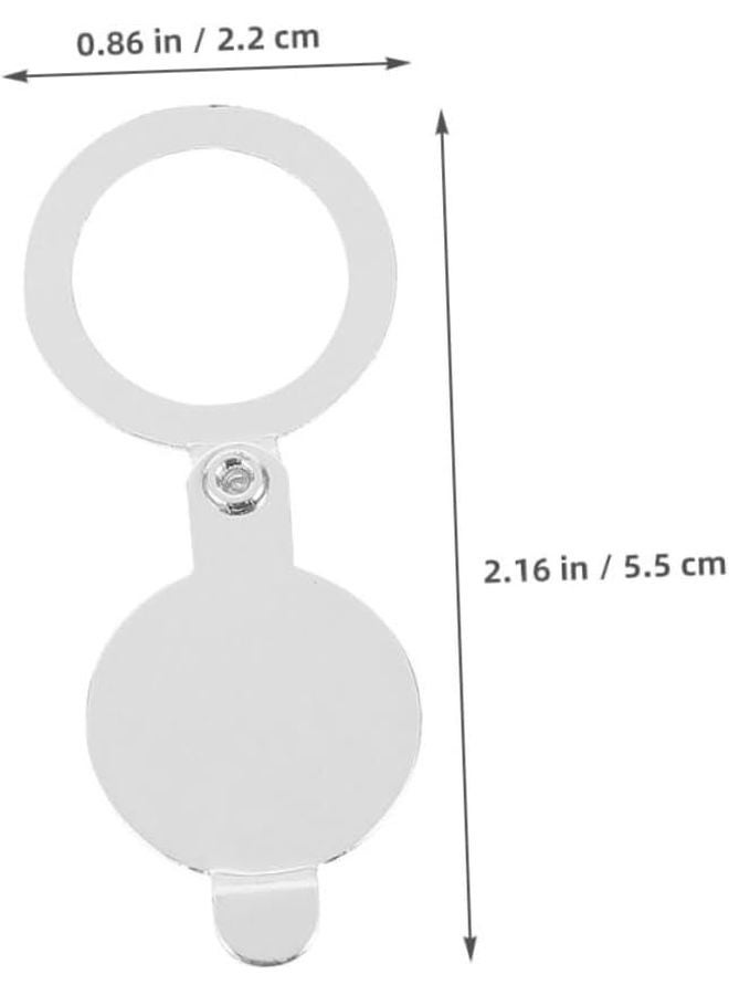 8Pcs Solid Brass Door Peephole Cover Plate Privacy Security Easy Installation Water Resistant - Image 2